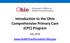 Introduction to the Ohio Comprehensive Primary Care (CPC) Program. July 2016