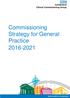 Commissioning Strategy for General Practice