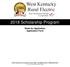2018 Scholarship Program