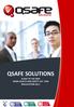 QSAFE SOLUTIONS GUIDE TO THE NEW WORK HEALTH AND SAFETY ACT AND REGULATIONS