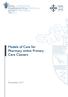 Models of Care for Pharmacy within Primary Care Clusters
