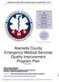 Alameda County Emergency Medical Services Quality Improvement Program Plan 9/21//2017