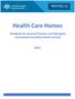 Health Care Homes. Handbook for General Practices and Aboriginal Community Controlled Health Services. Health Care Homes handbook 1