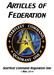ARTICLES OF FEDERATION