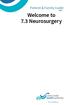 Welcome to 7.3 Neurosurgery