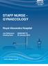STAFF NURSE - GYNAECOLOGY. Royal Alexandra Hospital