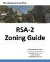 RSA-2 Zoning Guide. The Anastasio Law Firm
