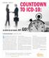 COUNTDOWN TO ICD-10: Some medical professionals fear it because it will COVER TOPIC 10 STEPS TO GET READY, SET, GO!