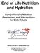 End of Life Nutrition and Hydration