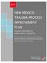 NEW MEXICO TRAUMA PROCESS IMPROVEMENT PLAN