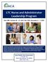 LTC Nurse and Administrator Leadership Program