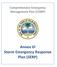 Comprehensive Emergency Management Plan (CEMP) Annex VI Storm Emergency Response Plan (SERP)