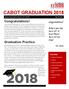 CABOT GRADUATION 2018