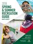 2018 SPRING & SUMMER RECREATION GUIDE NORTH CAMPUS