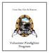 Coos Bay Fire & Rescue. Volunteer Firefighter Program