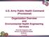 U.S. Army Public Health Command (Provisional) Organization Overview and Environmental Health Engineering Services