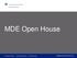 MDE Open House. Columbia Nursing