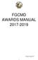 FGCMD AWARDS MANUAL
