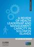 A review of health leadership and management