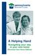 A Helping Hand. Navigating your way in your new home. (Personal Care Home Edition)