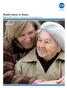 Health Starts at Home: VON Canada s Vision for Home and Community Care. Report