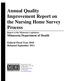 Annual Quality Improvement Report on the Nursing Home Survey Process