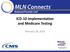 ICD-10 Implementation and Medicare Testing. February 26, 2015