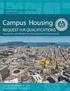 UC HASTINGS COLLEGE OF THE LAW SAN FRANCISCO. Campus Housing REQUEST FOR QUALIFICATIONS. Academic and Mixed-Use Development Opportunity