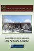 Raggio Research Center Summary & 2011 ANNUAL REPORT