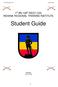Student Guide. 1 st BN 138 th REGT (CA) INDIANA REGIONAL TRAINING INSTITUTE. Revised 16 OCT 09