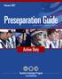 February Preseparation Guide DA PAM NAVMC 2916 AFJMAN NAVPERS Active Duty. Transition Assistance Program.