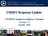 USDOT Response Update WASHTO Committee on Highway Transport Orange, CA October, 2016