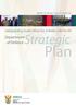 Department DefenceStrategic Plan