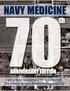 CONTENTS. NAVY MEDICINE Official Magazine of U.S. Navy and Marine Corps Medicine