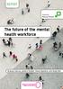 The future of the mental health workforce