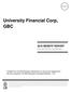 University Financial Corp, GBC