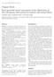 Original Article Rural generalist nurses perceptions of the effectiveness of their therapeutic interventions for patients with mental illness