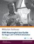 EHR Meaningful Use Guide