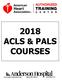 2018 ACLS & PALS COURSES
