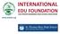 INTERNATIONAL EDU FOUNDATION USA PRIVATE BOARDING HIGH SCHOOL EDUCATION