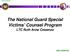 The National Guard Special Victims Counsel Program