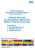 Healthcare Science Practitioner Training Programme Training Manual 2011/12 Physical Sciences and Biomedical Engineering: Medical Physics Technology