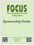 FAPSC Sponsorship Guide. Future Occupations & Careers Uniting Schools