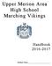 Upper Merion Area High School Marching Vikings