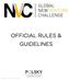 OFFICIAL RULES & GUIDELINES