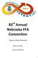 83 rd Annual Nebraska FFA Convention