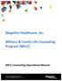 Magellan Healthcare, Inc. Military & Family Life Counseling Program (MFLC)