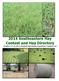 2014 Southeastern Hay Contest and Hay Directory. October 14-16, 2014, Sunbelt Agriculture Exposition, Moultrie, GA