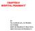CHAPTER:2 HOSPITAL PHARMACY. BY Mrs. K.SHAILAJA., M. PHARM., LECTURER DEPT OF PHARMACY PRACTICE, SRM COLLEGE OF PHARMACY