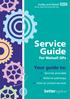 Service Guide. together. Your guide to: for Walsall GPs. Services provided Referral pathways How to contact services